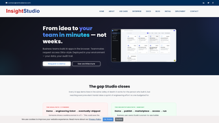 Screenshot of insightaistudio.com