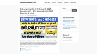 Thumbnail of indiaupdatesnow.com