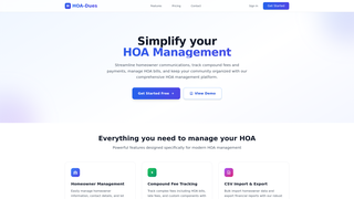 Thumbnail of hoa-dues.com