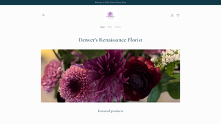 Thumbnail of wildvioletflowershopdenver.com