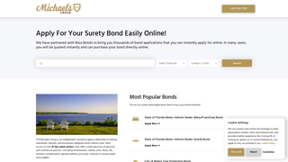 Thumbnail of michaelsbonds.com