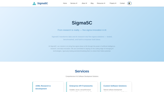 Thumbnail of sigma5c.com
