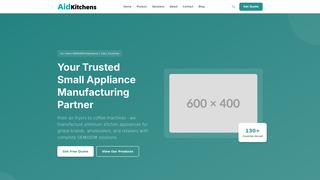 Thumbnail of aidkitchens.com