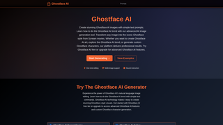 Thumbnail of ghostfaceai.com