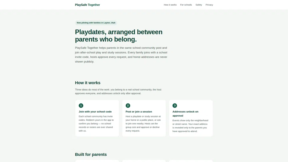 Site preview