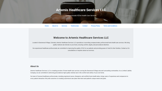 Thumbnail of artemishealthcareservices.com