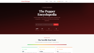 Screenshot of knowthepepper.com