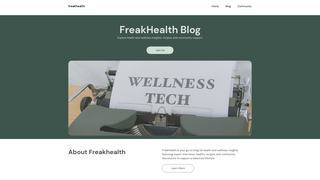 Thumbnail of freakhealth.com