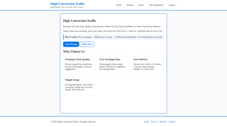 Thumbnail of highconversiontraffic.com