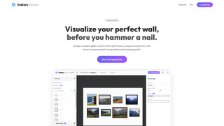 Screenshot of gallery-planner.com