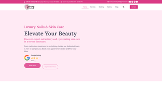 Thumbnail of luxurynailsskincare.com