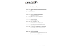 Thumbnail of chunguslife.com