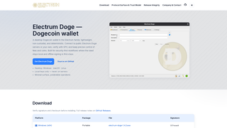 Thumbnail of electrum-dogecoin.org