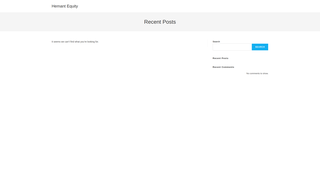 Thumbnail of hemantequity.com