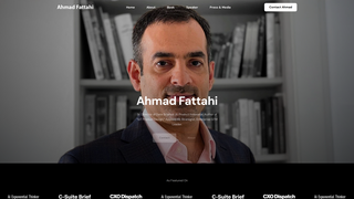 Thumbnail of ahmadfattahi.com