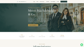 Screenshot of bilasalehuddinco.com