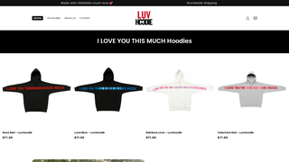 Thumbnail of luvhoodie.com