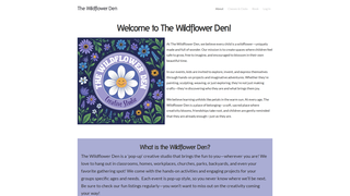 Thumbnail of thewildflowerden.com