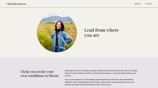 Thumbnail of christinalandrybrown.com