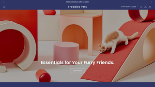 Thumbnail of freddiespets.com