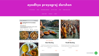 Thumbnail of prayagrajdarshan.org