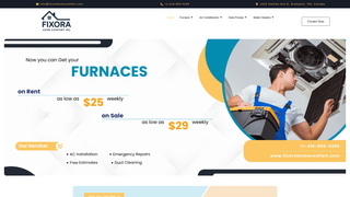 Thumbnail of fixorahomecomfort.com