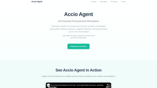 Thumbnail of accioagent.org