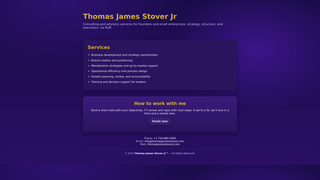 Thumbnail of thomasjamesstoverjr.com