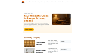 Thumbnail of lampshadeshub.com