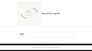 Thumbnail of bayoubonappetiterecipes.com