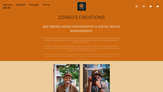 Thumbnail of zorroscreations.com