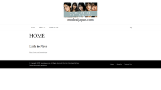 Thumbnail of modeaijapan.com