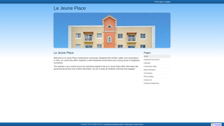 Thumbnail of lejeuneplace.com