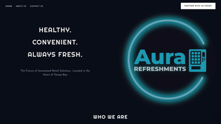 Thumbnail of aurarefreshments.com