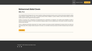 Thumbnail of mohammedowais.com