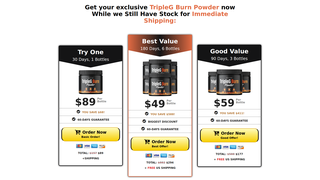 Thumbnail of gettripleburnpowder.com