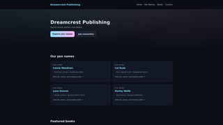 Thumbnail of dreamcrestpublishing.com