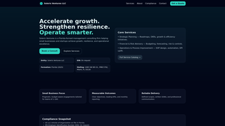 Thumbnail of solerisventures.com
