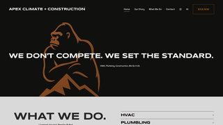 Thumbnail of apexclimateconstruction.com