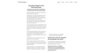 Thumbnail of petcopyexpert.com