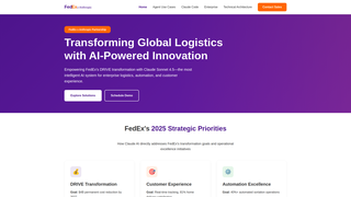 Thumbnail of claude-logistics-demo.com