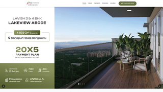 Thumbnail of lakesideorchardgodrej.com