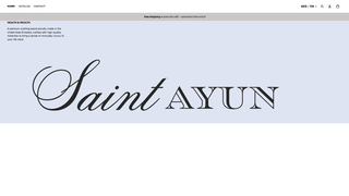 Thumbnail of saintayun.com