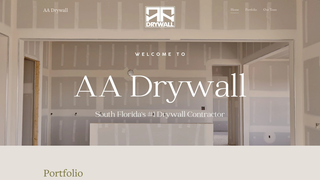 Thumbnail of aadrywallconstruction.com