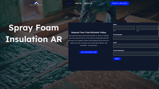 Thumbnail of sprayfoaminsulationar.com