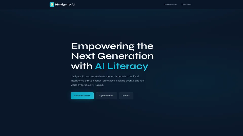 Screenshot of navigateai.io