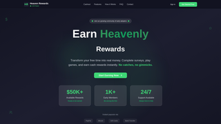 Screenshot of skyearners.com