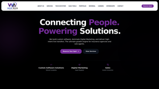 Screenshot of webaxissolutions.com