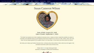 Thumbnail of suecwilson.com