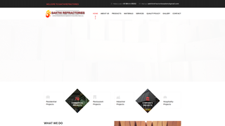 Thumbnail of sakthirefractories.com
